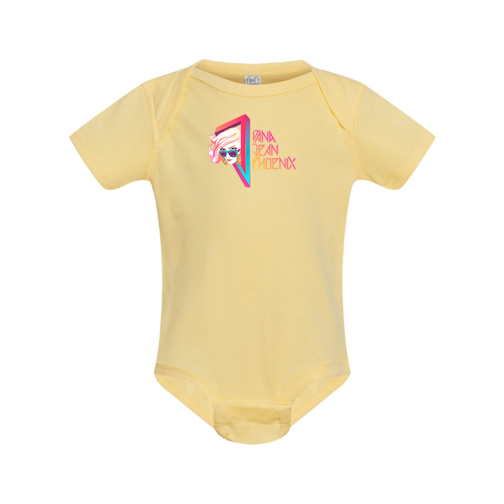 Dana Jean Phoenix Rabbit Skins Infant Baby Rib Bodysuit