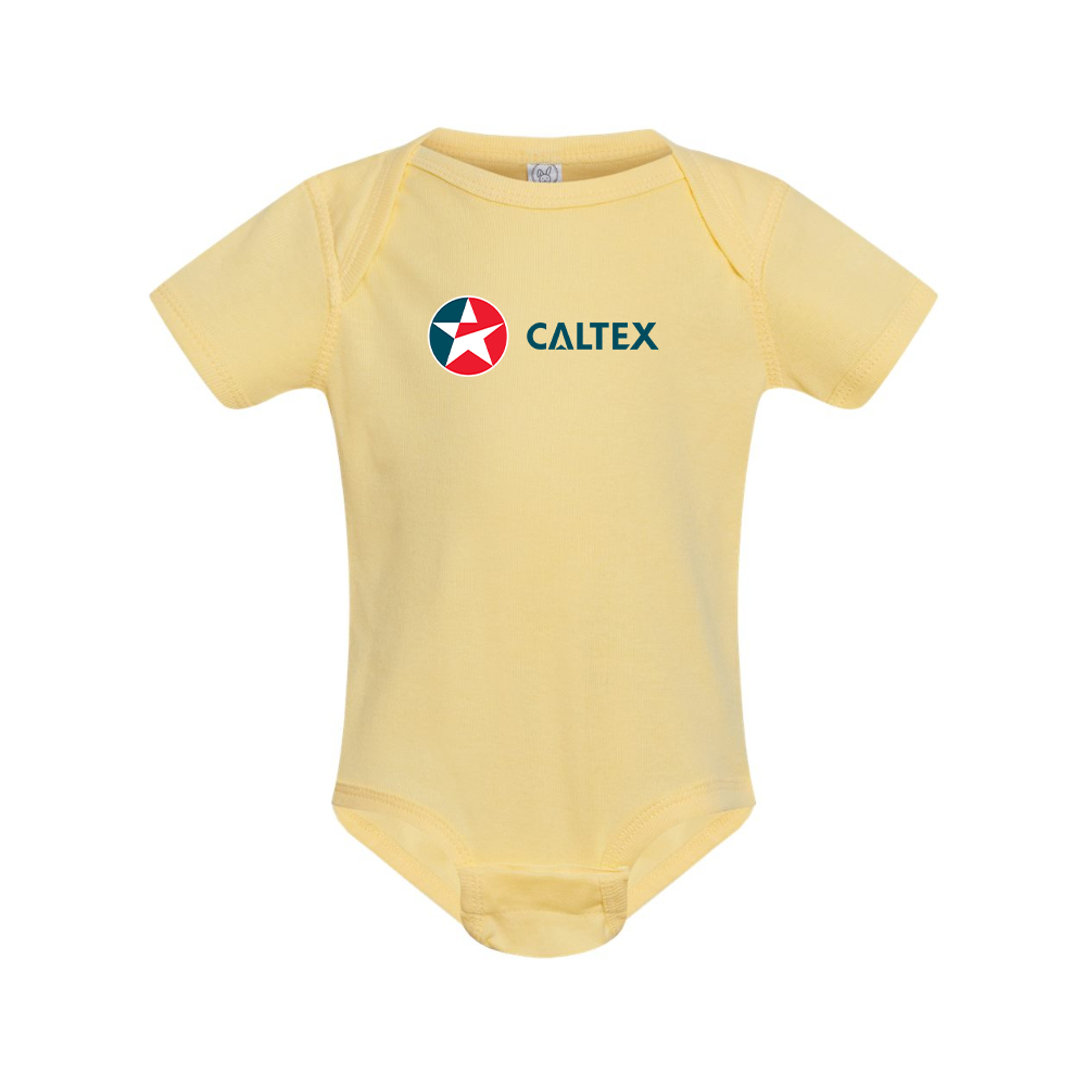 Caltex Gas Station Rabbit Skins Infant Baby Rib Bodysuit