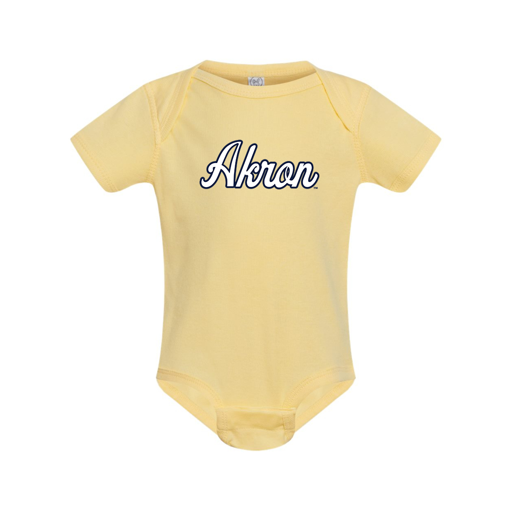 Akron Zips   Rabbit Skins Infant Baby Rib Bodysuit