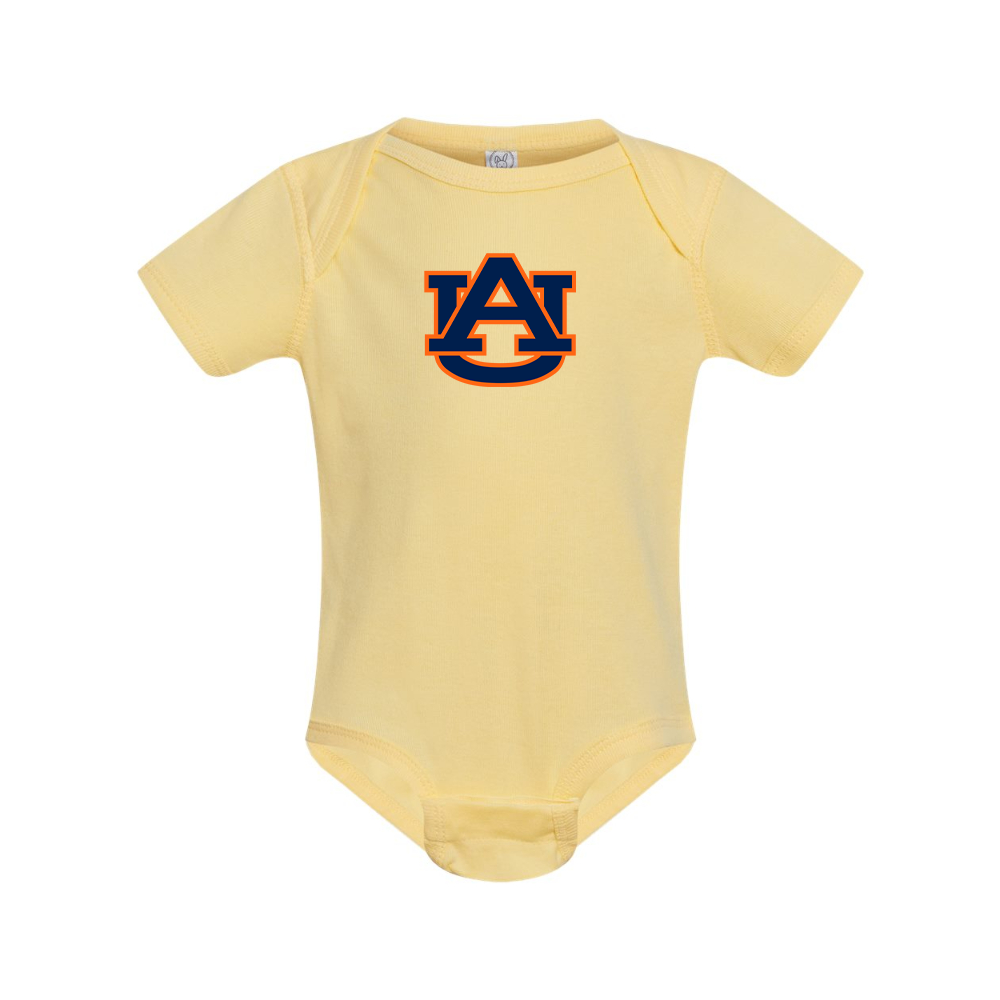 Auburn Tigers Rabbit Skins Infant Baby Rib Bodysuit