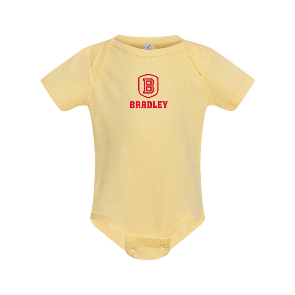 Bradley Braves Rabbit Skins Infant Baby Rib Bodysuit