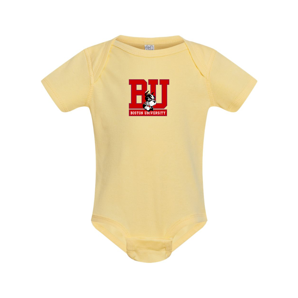 Boston University Terriers Rabbit Skins Infant Baby Rib Bodysuit