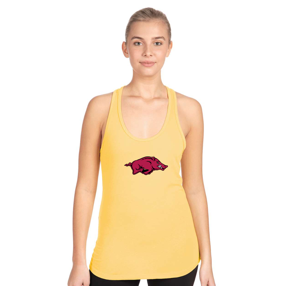 Women's Arkansas Razorbacks Next Level Ideal Racerback Tank