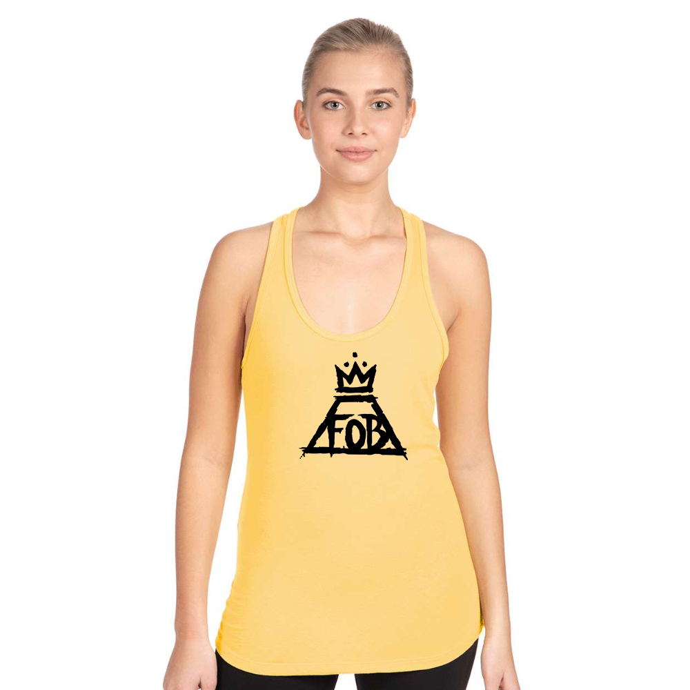 Women's Fall Out Boy Next Level Ideal Racerback Tank