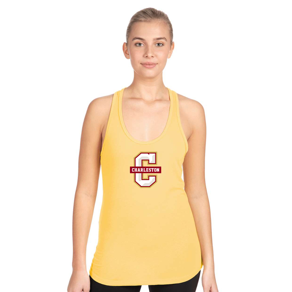 Women's Charleston Cougars Next Level Ideal Racerback Tank