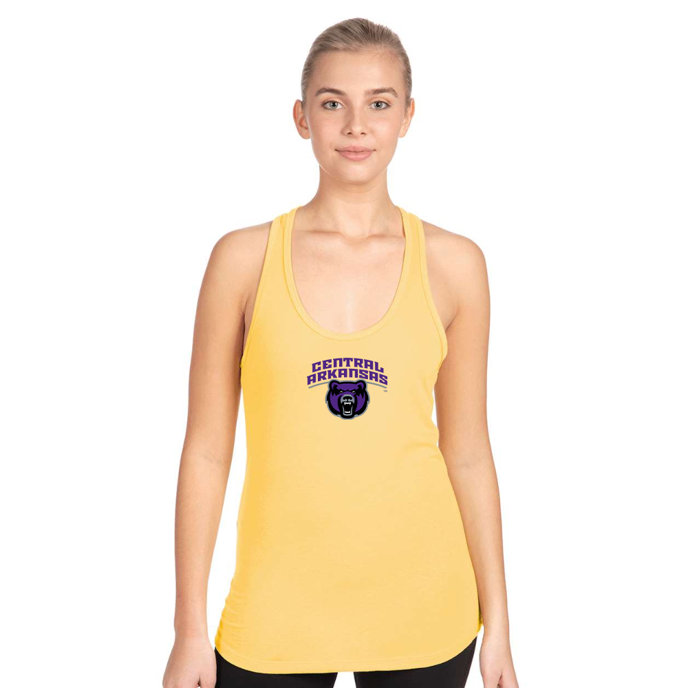 Women's Central Arkansas Bears  Next Level Ideal Racerback Tank