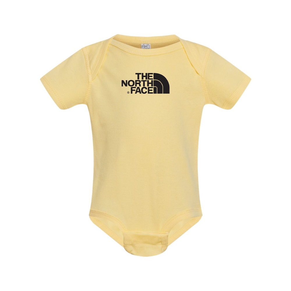 The North Face Black Rabbit Skins Infant Baby Rib Bodysuit