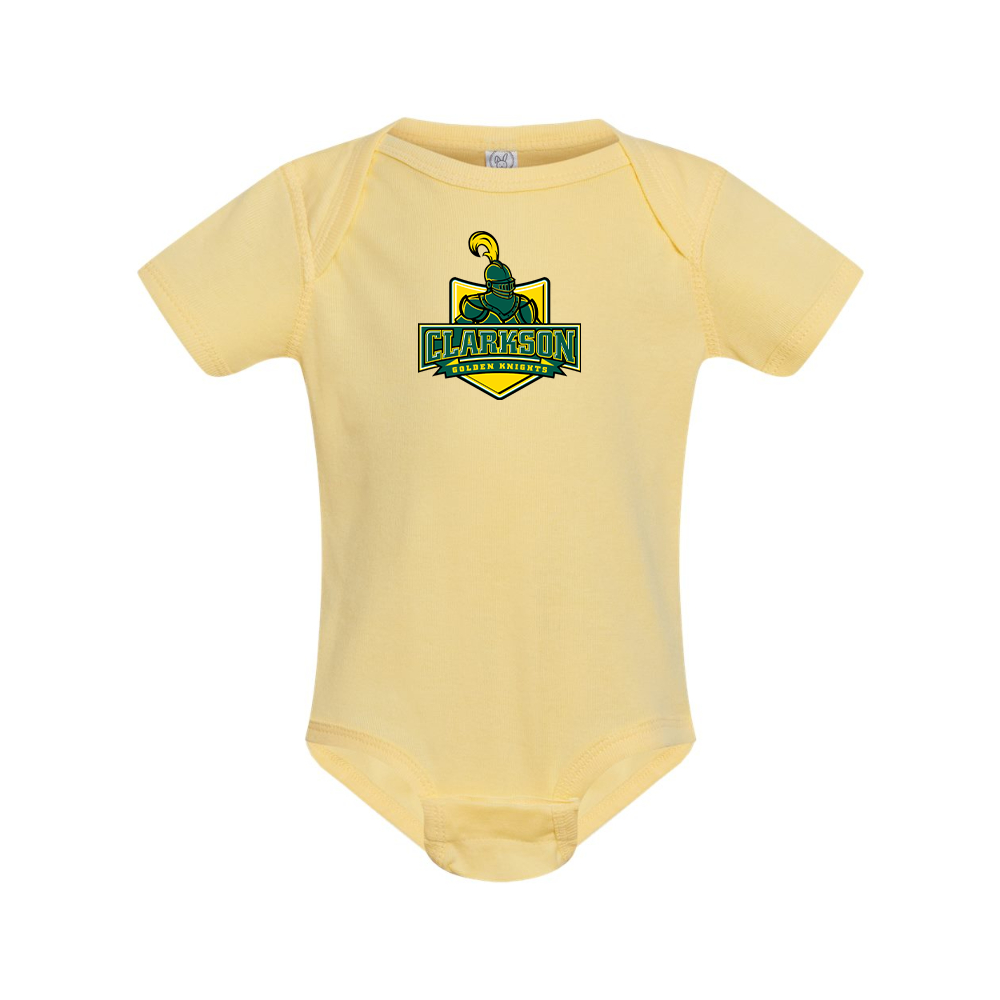 Clarkson Golden Knights Rabbit Skins Infant Baby Rib Bodysuit
