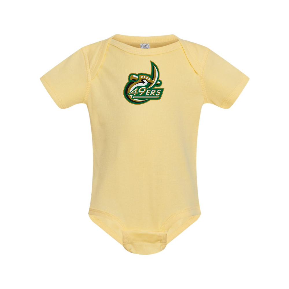 Charlotte 49ers Rabbit Skins Infant Baby Rib Bodysuit