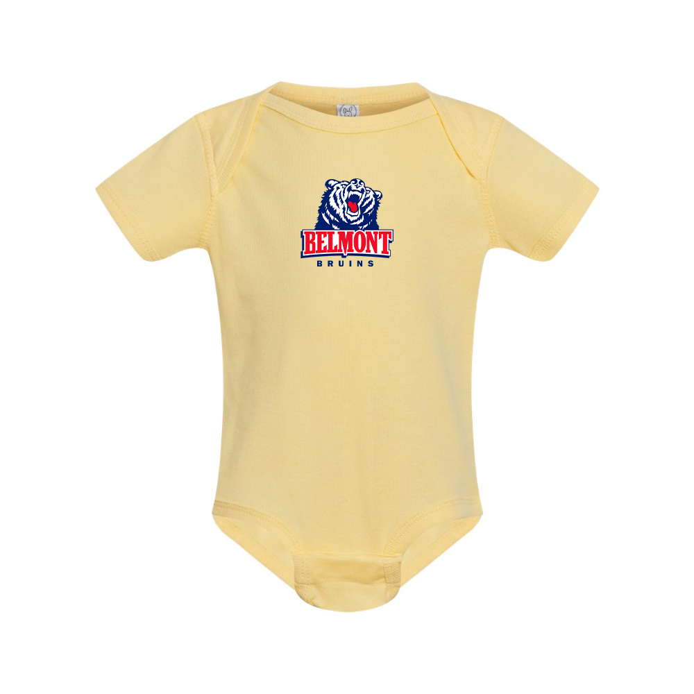 Belmont Bruins Rabbit Skins Infant Baby Rib Bodysuit