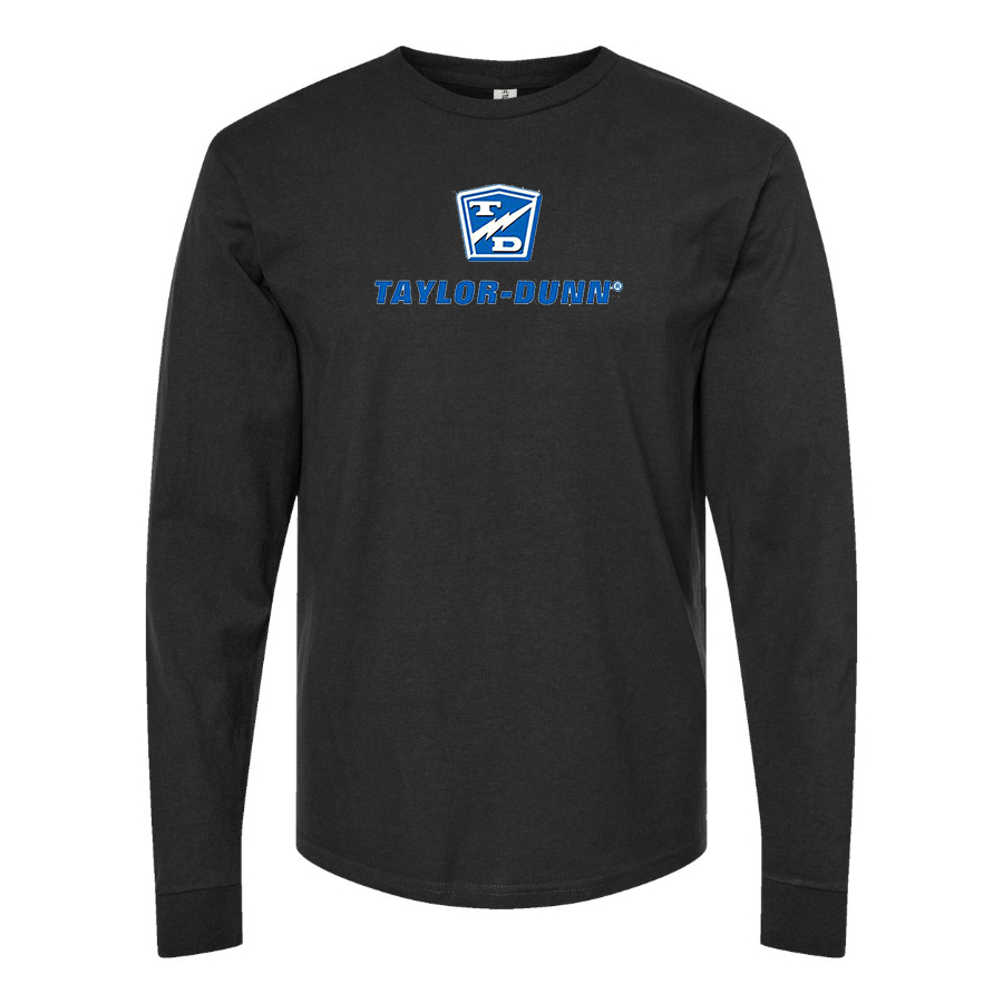 Men's Taylor Dunn Logo Cotton Long Sleeve T-Shirt