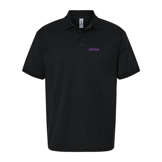 Men's Aetna Logo Dry Blend Polo