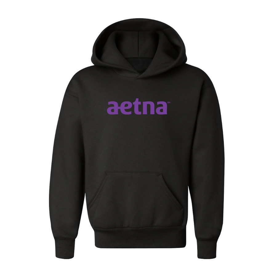 Youth Aetna Logo Pullover Hoodie
