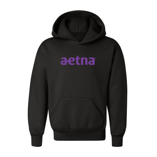 Youth Aetna Logo Pullover Hoodie