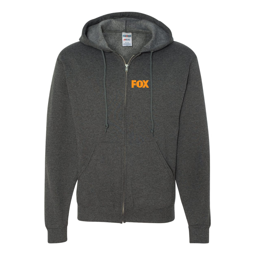 Men's Fox JERZEES NuBlend Full-Zip Hooded Sweatshirt