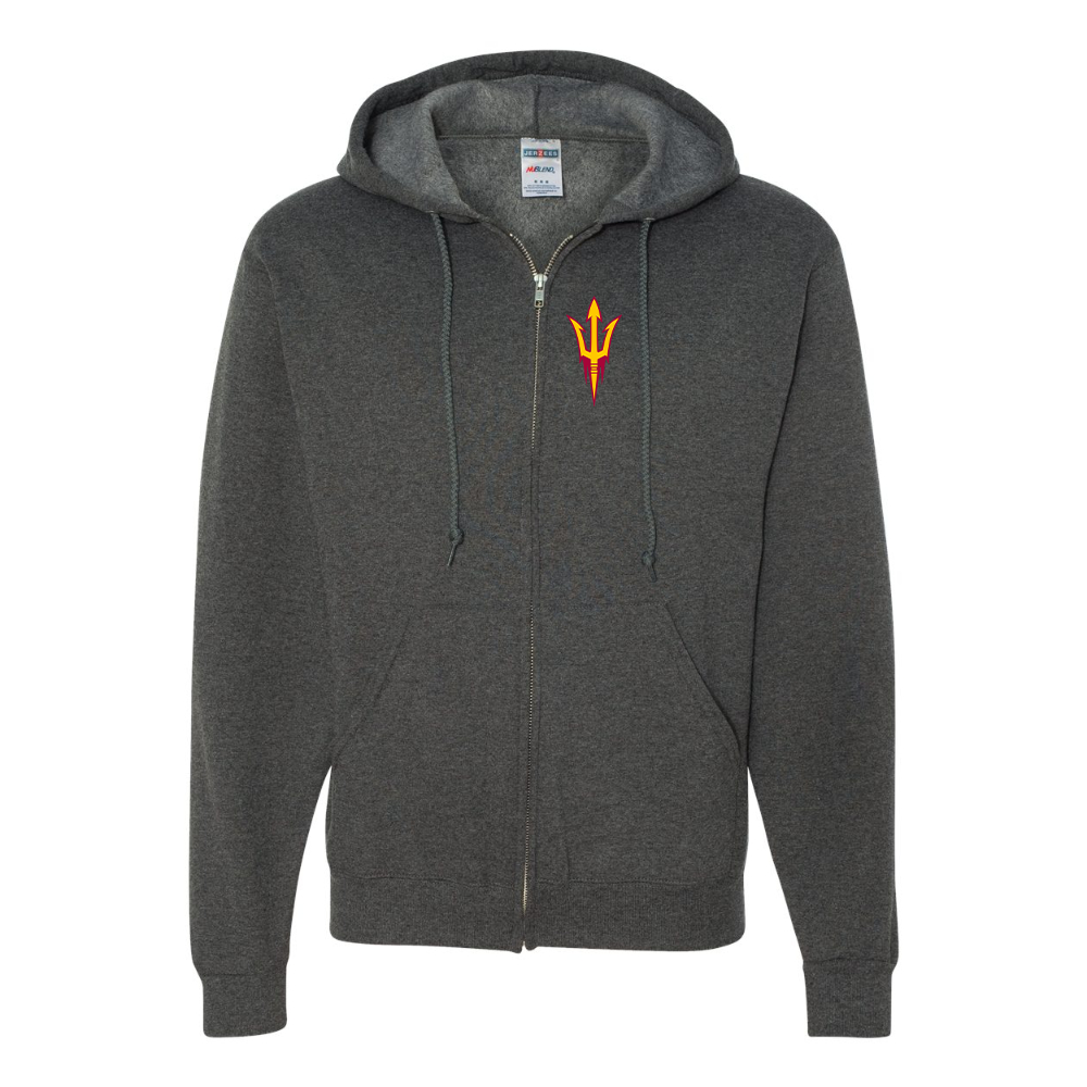 Men's  Arizona State Sun Devils JERZEES NuBlend Full-Zip Hooded Sweatshirt