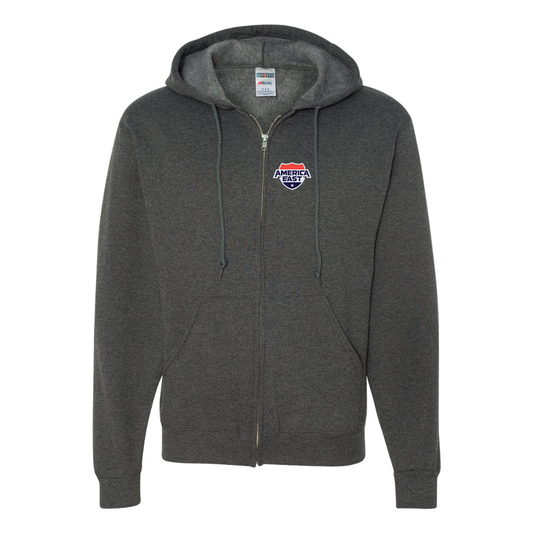 Men's   America East Conference JERZEES NuBlend Full-Zip Hooded Sweatshirt