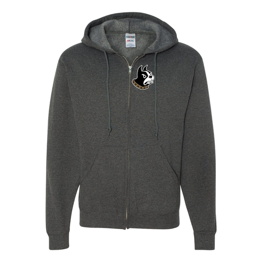 Men's  Woffrd Terriers  JERZEES NuBlend Full-Zip Hooded Sweatshirt