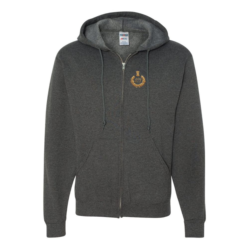 Men's  IPS India  JERZEES NuBlend Full-Zip Hooded Sweatshirt