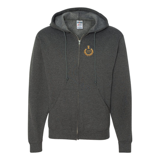 Men's  IPS India  JERZEES NuBlend Full-Zip Hooded Sweatshirt