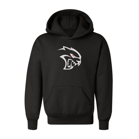 Youth Dodge Hellcat Pullover Hoodie