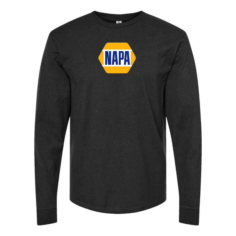 Men's Napa  Logo Cotton Long Sleeve T-Shirt