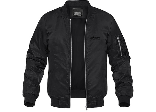 Men's Ann Summers Lightweight Bomber Jacket Windbreaker Softshell Varsity Jacket Coat