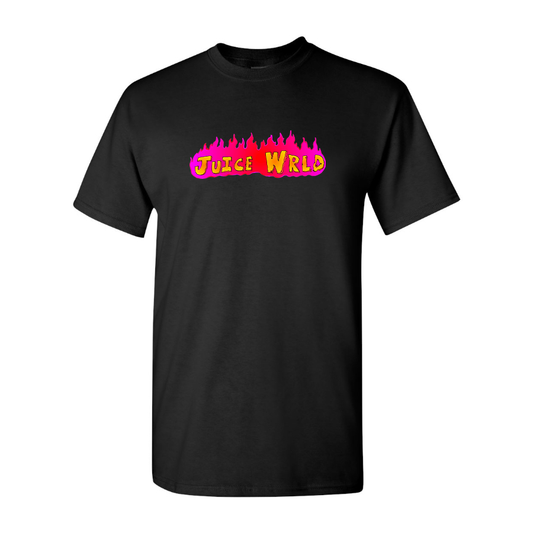 Men's Juice WRLD Logo Cotton T-Shirt