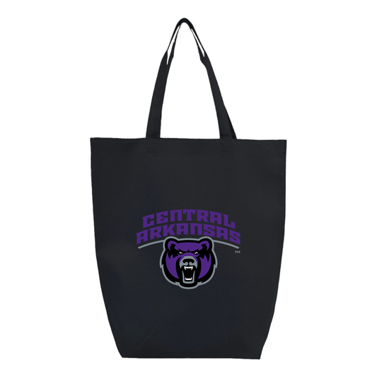 Central Arkansas Bears Q-Tees Non-Woven Gusset Bottom Tote