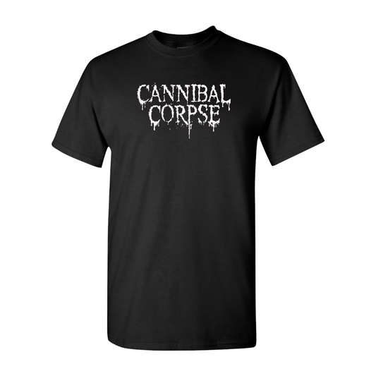Men's  Cannibal Corpse Logo Cotton T-Shirt