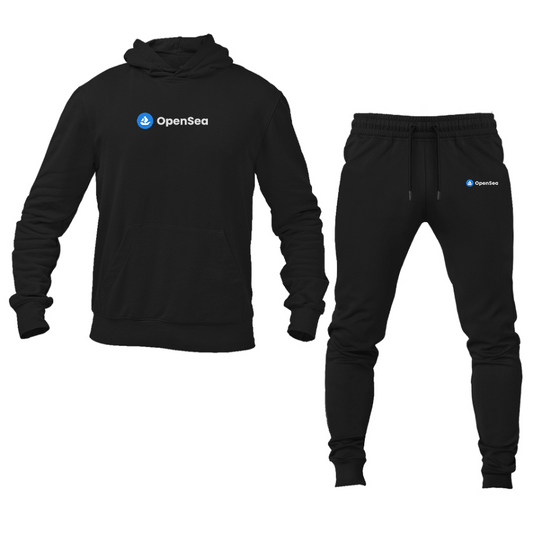 Men's OpenSea Logo Hoodie Joggers Set