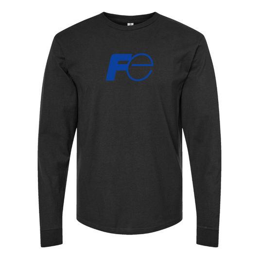 Men's Fuji-Electric Logo Cotton Long Sleeve T-Shirt