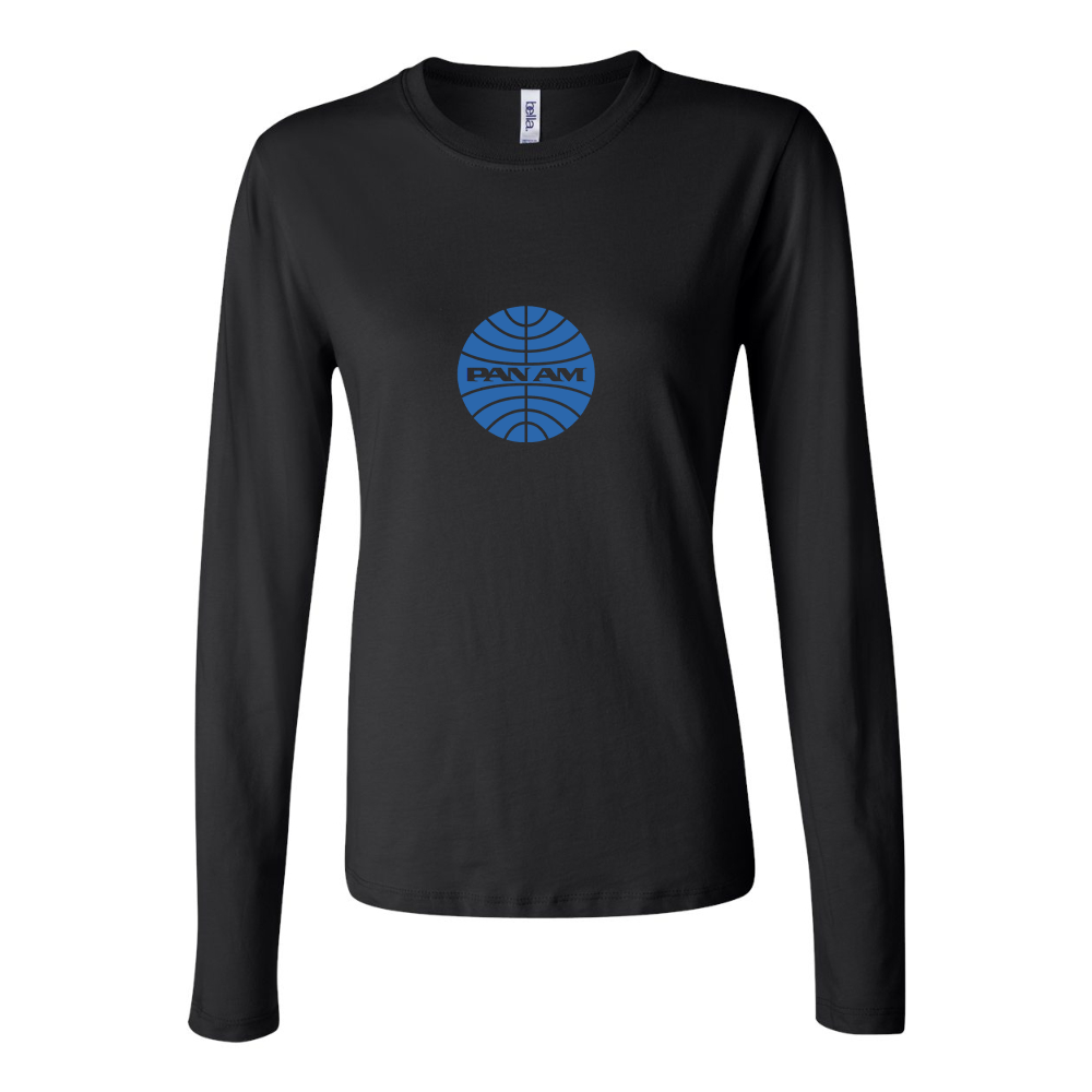 BELLA CANVAS Pan Am Jersey Long Sleeve Tee