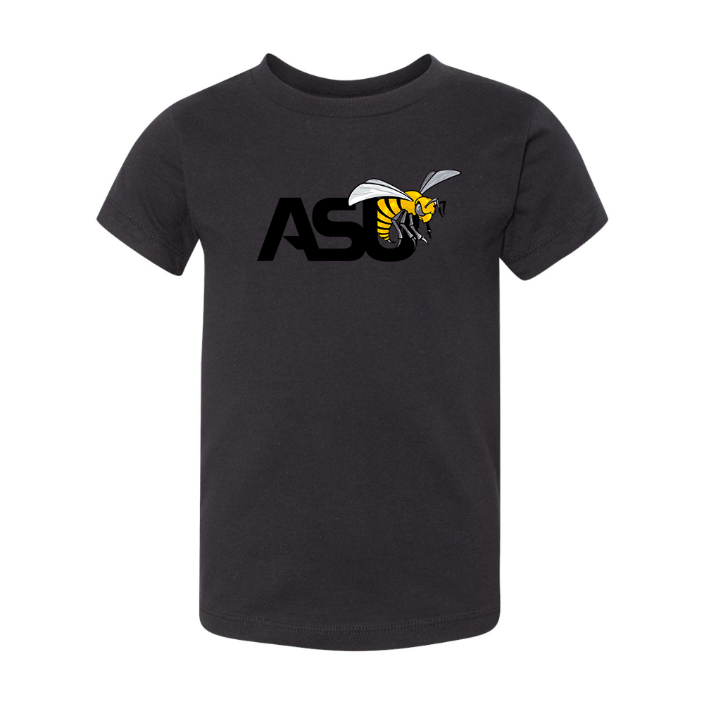 Alabama State Hornets  BELLA  CANVAS Toddler Jersey Tee