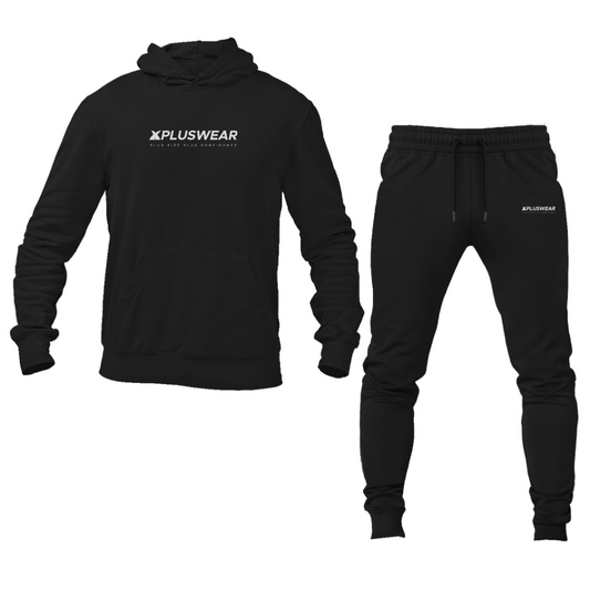 Men's Xpluswear Logo Hoodie Joggers Set