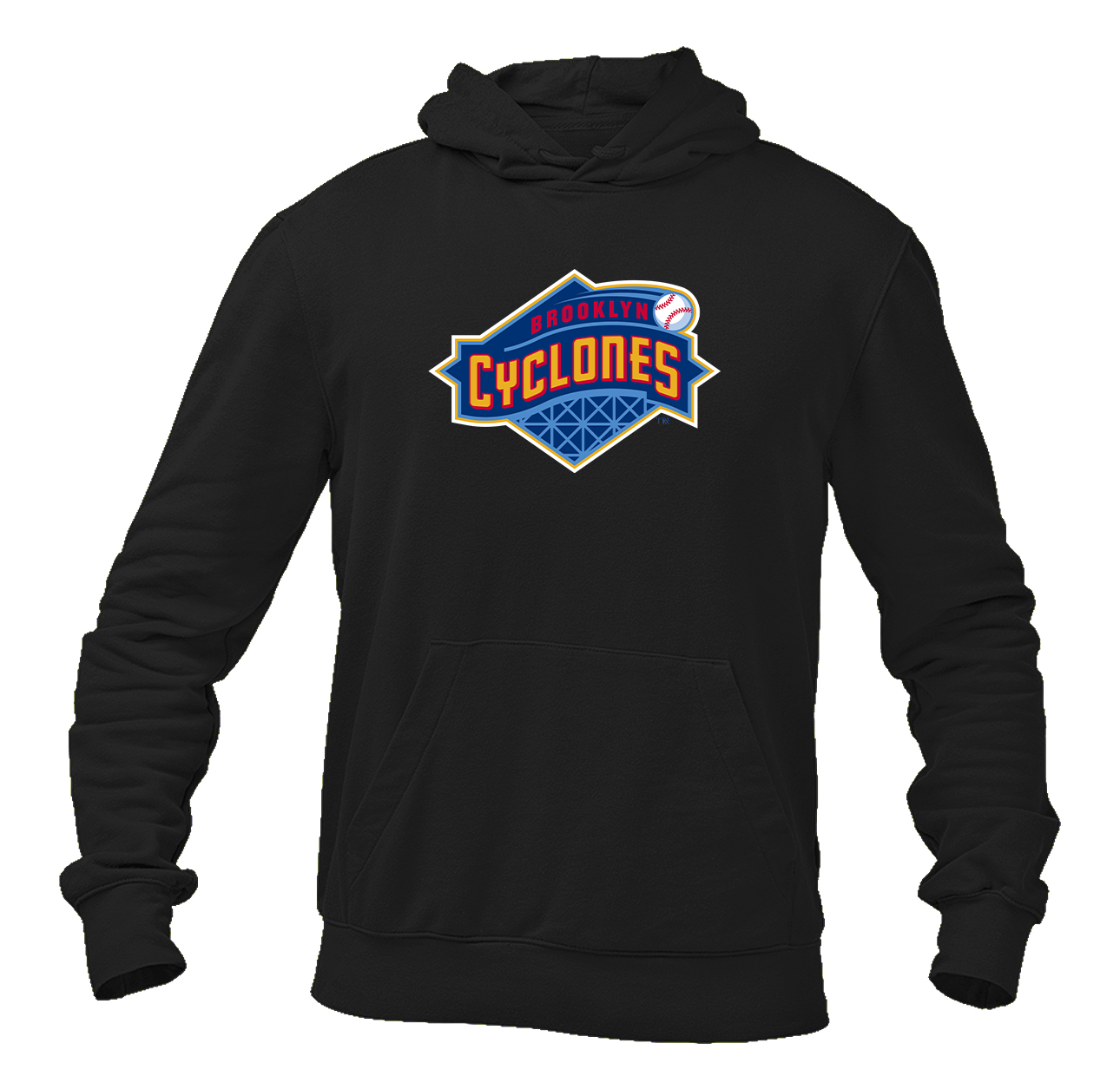 Men's Brooklyn Cyclones Logo Pullover Hoodie