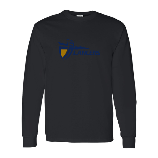 Men's Bucknell Bison Gildan Heavy Cotton Long Sleeve T-Shirt