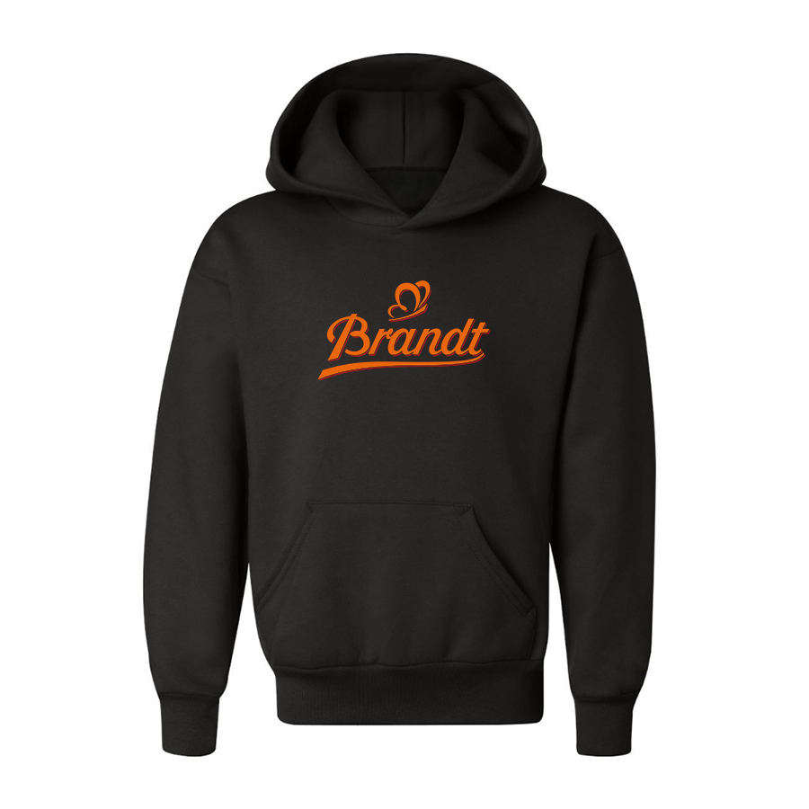 Youth Brandt Zwieback Logo Pullover Hoodie