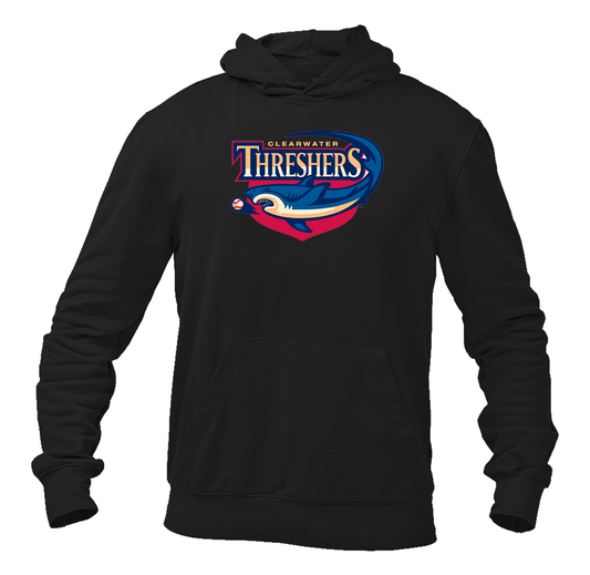 Men's Clearwater Threshers Logo Pullover Hoodie