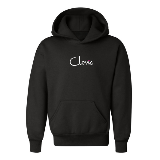 Youth Clovia  Logo   Pullover Hoodie
