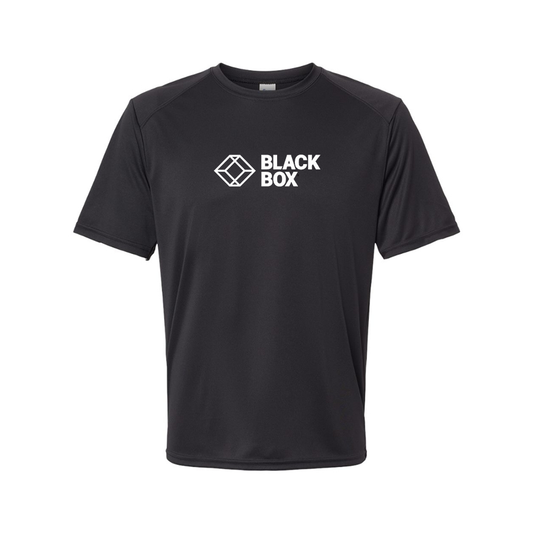 Men's Black Box Logo Performance T-Shirt