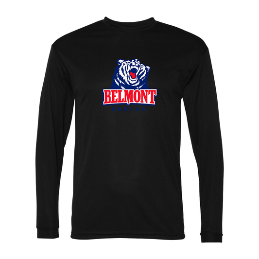 Men's  Belmont Bruins   Performance Long Sleeve T-Shirt