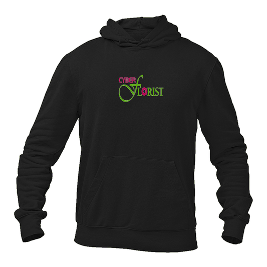 Men's Cyber Florist Logo Pullover Hoodie