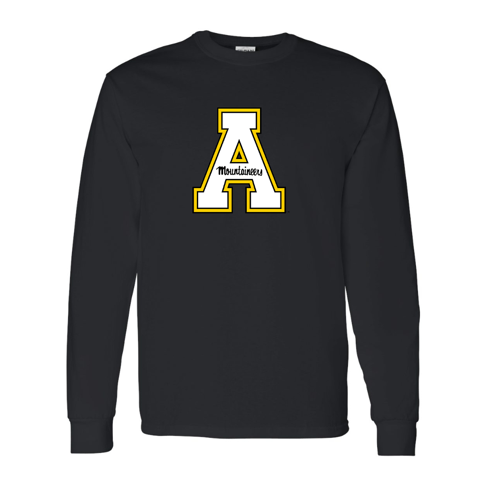 Men's  Appalachian State Mountaineers  Gildan Heavy Cotton Long Sleeve T-Shirt