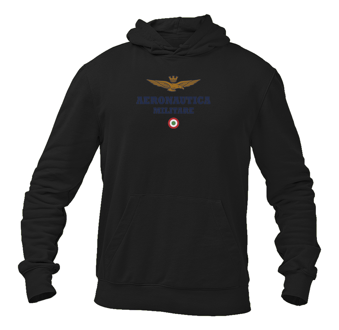 Men's Aeronautica Militare Logo Pullover Hoodie