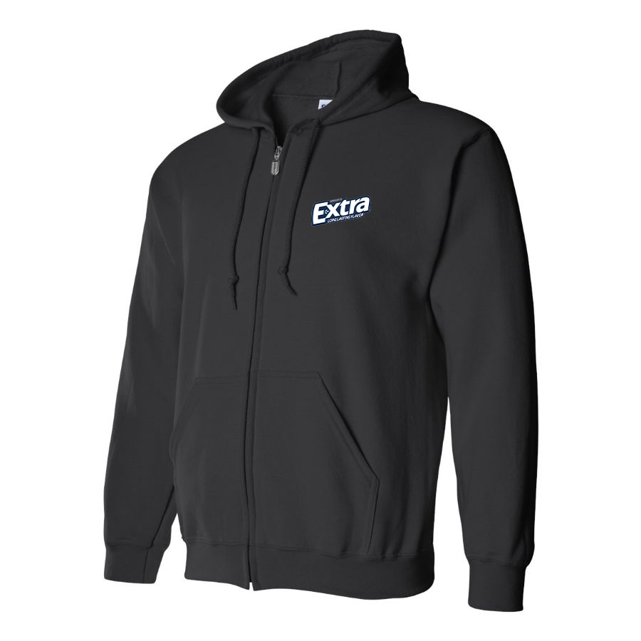 Men's Extra Gum Logo Zipper Hoodie