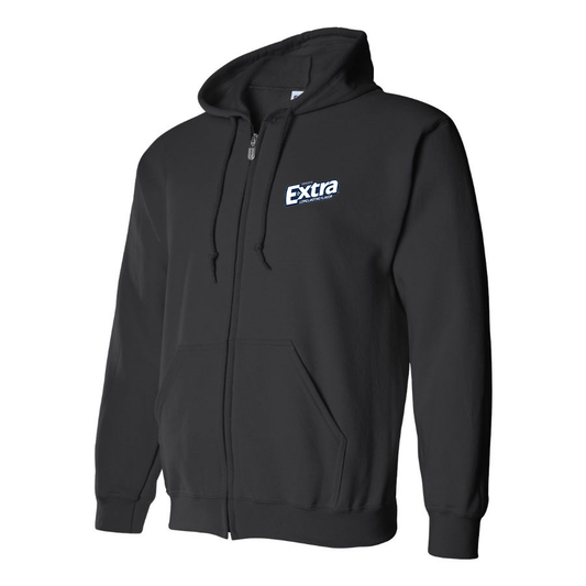 Men's Extra Gum Logo Zipper Hoodie