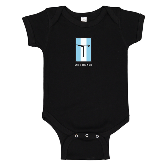 De Tomaso Logo Baby Onesie Romper