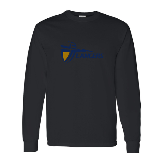 Men's  California Baptist Lancers Gildan Heavy Cotton Long Sleeve T-Shirt