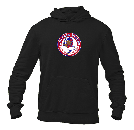 Men's Buffalo Bisons Logo Pullover Hoodie
